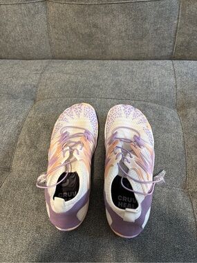 Purple, White,& Pink Athletic Water Shoes